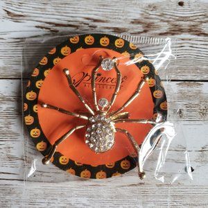 💕Princess Accessories Rhinestone Spider Pin💕